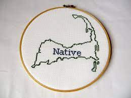 Aida 14, vintage 168w x 224h stitches size: Pdf Pattern Cape Cod Native Cross Stitch Pattern Etsy Cross Stitch Cross Stitch Patterns Stitch Patterns