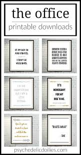 The Office Printable Art Quotes Psychedelic Doilies Office Quotes Funny Office Birthday Party Office Themed Party