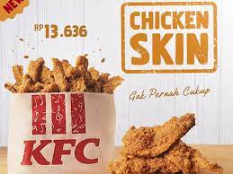 While raw chicken without the skin has a caloric density of 1.35, kfc's original chicken breast scores 2.3. Fried Chicken Skin Is Now Available At Kfc Locations In Indonesia