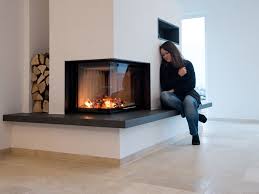 Travertin Fliesen Medium Line Kamin Wohnzimmer Feuerstelle Kamin Freistehenden Kamin