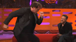 It's a montage of bizarre characters, from a black mobster with a mysterious bandage on the back of his bald head. Quentin Tarantino Dancing The Pulp Fiction Twist The Graham Norton Show Youtube