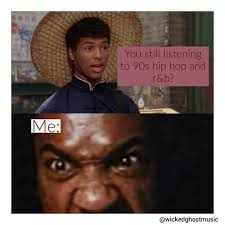 90s R B Meme Love This Meme Here S My Spin On It Using Bruce Leroy His Nemesis Sho Nuff From The Movie The Last Dragon Q