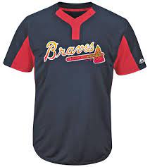Personalize your atlanta braves jersey by shopping our custom braves baseball jerseys that feature your favorite player's name and number to show off your support and team pride. Mlb Premier Eagle Braves Baseball Jersey Epic Sports