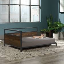 Sauder forge desk model number: Sauder Pet Furniture Corner Large Dog Bed Noble Walnut Finish From Walmart Accuweather Shop