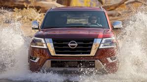 The truck can tow a total of 6000 lbs. 2021 Nissan Armada Fresh New Look 400 Hp V8 And 8 500 Pound Towing Capacity