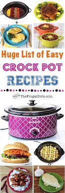 Easy Crock Pot Recipes The Frugal Girls Best Crockpot Recipes Crockpot Recipes Easy Crockpot Recipes Slow Cooker