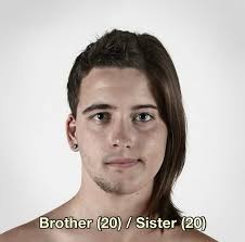 Amazing Photography Project titled “Genetic Portraits” Series made by Ulric  Collette @ulriccollette @geneticportraits 📸💭 Since 2008, Ulric Collette  shoot 2 Family Members and merged their faces together, creating a Family  Portrait resemblance