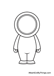 How to draw an astronaut — step by step guide. Astronaut Drawing How To Draw An Astronaut Step By Step