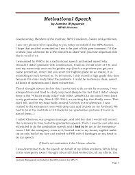 A 100+ crew of native english speaking writers. Free 5 Inspirational Speech Examples In Pdf Examples
