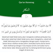 Ayat ini turun berkenaan dengan dua kabilah dari anshar, yakni bani haritsah. Tafsir Surat At Takatsur Akibat Buruk Bermegah Megahan Masjiduna Com