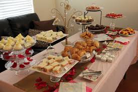Buffet Tea Party Table Food And Drink Tea Party Table Food