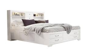 Shop wayfair for all the best queen storage included bedroom sets. Storage Queen Bedroom Set 4pcs Glossy White Contemporary Global Furniture Jordyn Jordyn Qb Set 4