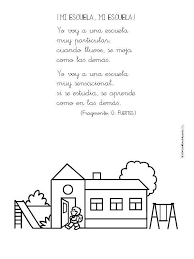 Poesia Corta Alusiva A Mi Escuela Buscar Con Google Learn English School Decorations Dual Language