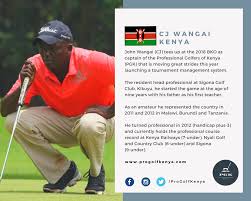 Thrive with cj affiliate—the world's largest and most established affiliate marketing network designed to help you achieve intelligent, scalable, and sustainable growth. Progolf Kenya Pgk Player Profile Cj Wangai Sigona Golf Facebook