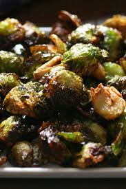 Roasted Brussels Sprouts With Garlic Recipe Recipe Nyt Cooking Recipes Garlic Recipes