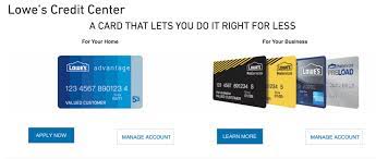 The lowe's business account, the lowe's accounts receivable, and the lowe's business rewards card from american express.the first two can only be used at lowe's, but the last can be used anywhere american express is accepted. Lowe S Credit Card Login Www Lowes Com Payment Phone Number 1 Credit Card Online Credit Card Credit Card Numbers
