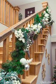 We wait a whole year for it to come and we can't wait to start decorating our homes. How To Hang A Garland On The Stairs Clean And Scentsible