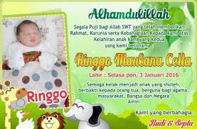 Maybe you would like to learn more about one of these? 30 Contoh Undangan Aqiqah Beserta Dengan Ucapannya Bisa Di Edit Kelahiran Anak Undangan Cv Kreatif