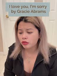 Me singing I love you, I’m sorry