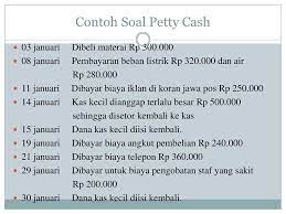 We did not find results for: Contoh Soal Dana Kas Kecil Dan Jawabannya Berbagai Contoh