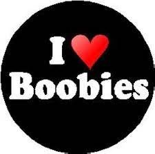 Amazon.com: I Love Boobies 1.25