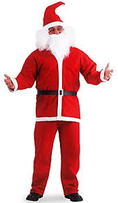 Vestito costume babbo natale deluxe cosplay santa claus christmas suit santc03 s. Costume Babbo Natale Economico Abito Vestito L Xl Carnival T Amazon It Abbigliamento