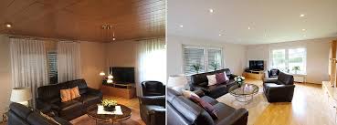Wohnzimmer vorher nachher elegant new wohnzimmer ideen. Dunkle Holzdecke Renoviert Ohne Abriss Olpe Plameco Siegen