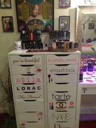 My Vanity Left Side Vanity Makeup Rooms Makeup Rooms Ikea Alex Drawers