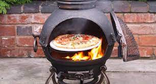 Ordinarily, looking at traditional fire pit and chiminea, one will see immediately draw a conclusion that the latter is safer than the former. Cooking With Your Chiminea Chiminea Blog Chiminea Backyard Pizza Oven Wood Fired Cooking