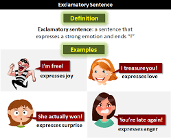 Exclamatory Sentence What Is An Exclamatory Sentence