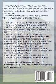 Please, try to prove me wrong i dare you. Presidents Trivia Challenge George Washington Through Donald Trump Pryor Cheryl 9781886541313 Amazon Com Books