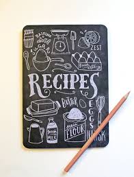 A5 Blank Notebook Hand Lettered Recipe Book Recipe Book Etsy Recipe Book Diy Recipe Book Design Recipe Book Covers