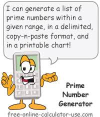 Prime Number List Generator First X Primes Or Between X And Y