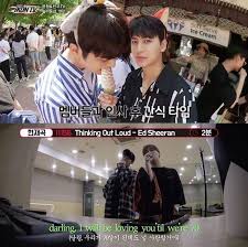 Darling I Will Be Loving You Til We Re 70 Ikon Tv Pairs Ikon Ed Sheeran Thinking Out Loud