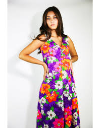 Pink decorative & throw pillows | zazzle. 1960 S Purple Orange Pink White Floral Maxi Dress The Vintage Eclectic