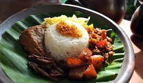 Nasi Jamblang Khas Cirebon Masakan Indonesia Masakan Beautiful