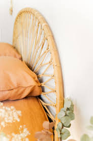 Les meubles en rotin sont considérés aujourd'hui comme un symbole de style et de modernisme. Tete De Lit 2 Personnes En Rotin Naturel Flores 160cm Saudara Collections