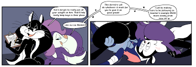 Rule34 - If it exists, there is porn of it  not a furfag, fifi la fume,  furrball, penelope pussycat, pepe le pew  7174412