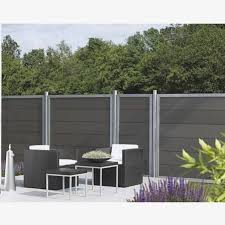 Wpc Desigzaun Alu Anthrazit X 180cm 2020 Bauhaus Modern Furniture
