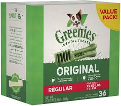 Greenies Original Regular Dental Dog Treats