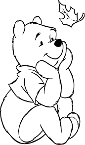 Winnie the pooh and friends free printable coloring pages. Nice Winnie The Pooh Leaf Coloring Page Cartoon Coloring Pages Cartoon Drawings Winnie The Pooh Tattoos