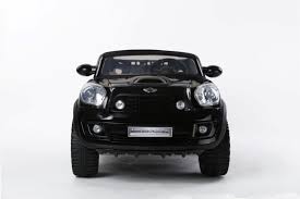 mini beach comber xxl metallic zwart 12v 2 persoons accu auto kind kinderauto elektrisch speelgoedauto accuauto zwart