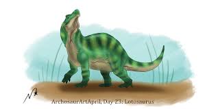 Maybe you would like to learn more about one of these? Artstation Archosaurartapril Day 23 Lotosaurus Nazmul Alam