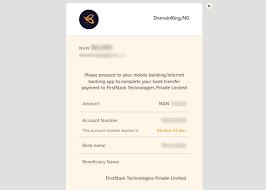 Flutterwave and paystack are two of nigeria's and africa's biggest names in the fintech industry. How To Pay Via Bank Transfer Using Flutterwave At Domainking Ng Domainking Ng