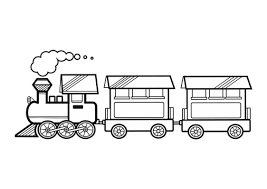 Old rail car coloring page. Activity Center California State Railroad Museum