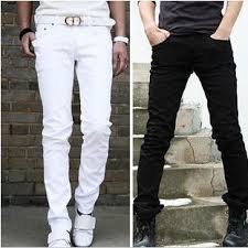 Black And White Fashion Men Korean Fashion Mens Casual Slim Fit Straight Pants Trousers Black White Korean Fashion Men Mens Fashion Casual Slim Fit Men