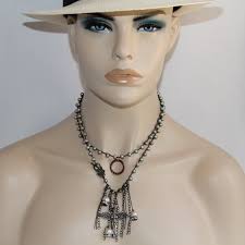 Vtg Lee Sands Turtle Necklace Abalone Inlay Bayong Wood Jade Sterling Clasp  22” Necklaces