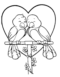 Valentine Coloring Pages Valentine Coloring Pages Bird Coloring Pages Coloring Pages