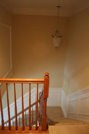 The stairsteady replaces your current hand rail on your stairs. Chair Rail Up The Stairs And Shadow Box Details Example Without Railings Painted Yet Shadow Box Chair Rail Painted Wainscoting