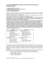 Principala sursă de creștere a capitalului esteprofitul net. Pdf Analiza PerformenÅ£elor Economico Financiare Ale Intreprinderii Cristi Rulz Academia Edu